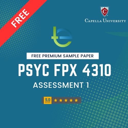 PSYC FPX 4310 Assessment 1