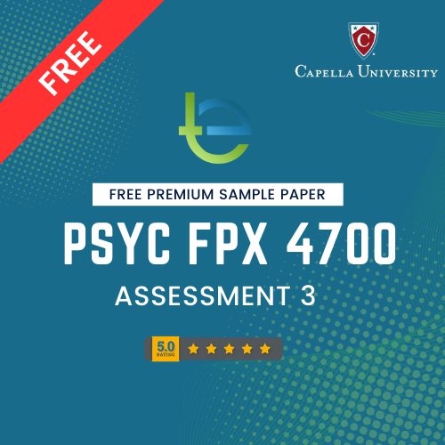 PSYC FPX 4700 Assessment 3