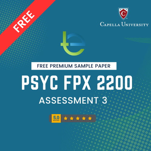 PSYC FPX 2200 Assessment 3