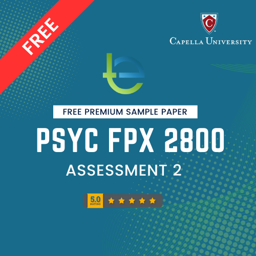 PSYC FPX 2800 assessment 2