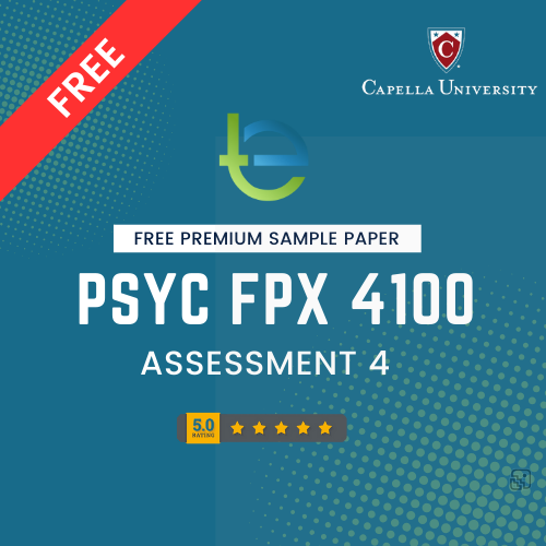 PSYC FPX 4100 assessment 4