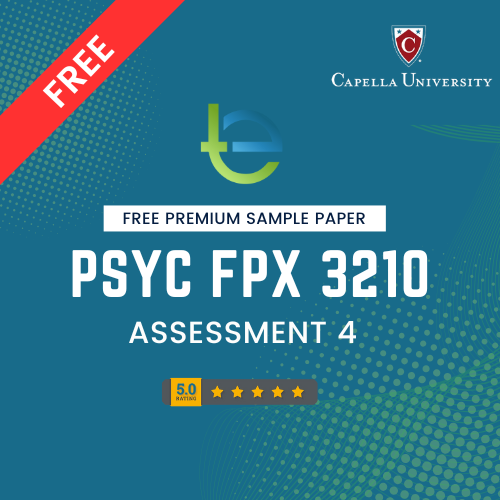 PSYC FPX 3210 Assessment 4